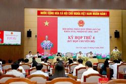 Kỳ họp thứ 4 - HĐND tỉnh Lào Cai khóa XVII: Thông qua 25 nghị quyết quan trọng, tạo hành lang pháp lý cho phát triển kinh tế - xã hội