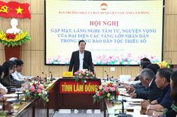 Lâm Đồng lắng nghe tâm tư, nguyện vọng các tầng lớp Nhân dân trong đồng bào DTTS