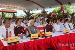 Tưởng niệm 140 năm ngày mất Kỳ vĩ Quận công Nguyễn Văn Tường