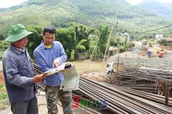Đẩy nhanh khắc phục các tuyến đường bị hư hỏng do thiên tai