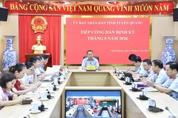 Rà soát lại toàn bộ quá trình giải quyết kiến nghị của công dân liên quan đến bồi thường Dự án Nhà máy thủy điện Chiêm Hóa