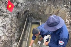 Phát hiện, cất bốc 3 hài cốt liệt sĩ tại An Giang