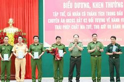 Công an Lai Châu biểu dương các lực lượng phá vụ vận chuyển 8 bánh heroin