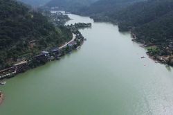 Giải tỏa vi phạm tại công trình thủy lợi hồ Đồng Đò