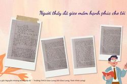 Người thầy đã gieo mầm hạnh phúc cho tôi