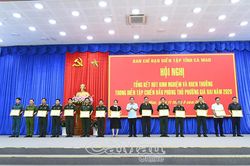 Rút kinh nghiệm, nâng cao chất lượng diễn tập chiến đấu phòng thủ