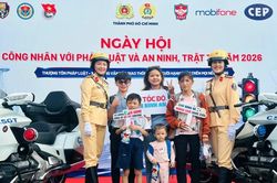 Ngày hội 'Công nhân với pháp luật và an ninh, trật tự' năm 2026:  Lan tỏa kiến thức pháp lý qua những trải nghiệm sinh động