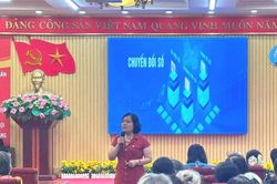 Phường Văn Miếu - Quốc Tử Giám: Trang bị kỹ năng để phụ nữ chủ động trong chuyển đổi số