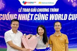 Khách hàng nhận 1 cặp vé khứ hồi quốc tế Vietnam Airlines khi tham gia chương trình trên ứng dụng VNPAY