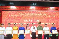 Xã Thiên Lộc: Phát triển phong trào toàn dân bảo vệ an ninh Tổ quốc