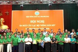 Xã Thanh Oai ra mắt Câu lạc bộ Nông dân số