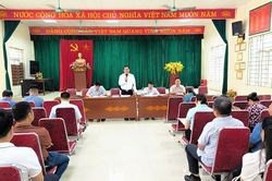 Tháo gỡ vướng mắc trong công tác giải phóng mặt bằng tại xã Thư Lâm