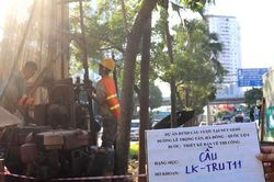 Khoan khảo sát địa chất phục vụ dự án cầu vượt nút giao Lê Trọng Tấn - Quốc lộ 6