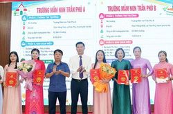 Xã Trần Phú kiện toàn tổ chức các trường công lập sau sắp xếp