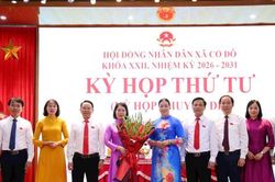 Đồng chí Nguyễn Thị Nam giữ chức Chủ tịch UBND xã Cổ Đô