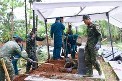 Lâm Đồng: Hoàn thành sớm việc lấy mẫu hài cốt liệt sĩ