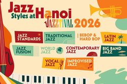 Hanoi Jazztival 2026: Đưa Jazz ra phố, vào bảo tàng và không gian di sản