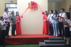Công an tỉnh Lạng Sơn khánh thành công trình phòng học tại Tràng Định