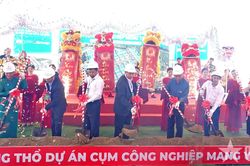 Gia Lai: Khởi công dự án Cụm công nghiệp Mang Yang số 2, vốn đầu tư 400 tỷ đồng