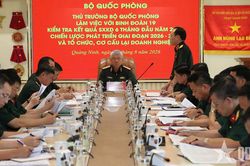 Bộ Quốc phòng kiểm tra và làm việc với Binh đoàn 19 về chiến lược sản xuất kinh doanh