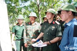 Quân khu 4 kiểm tra, khảo sát, tìm kiếm khoảng 173 liệt sĩ hy sinh tại căn cứ Cồn Tiên