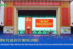 Thường vụ Quân ủy Trung ương tổ chức hội nghị quán triệt, triển khai thực hiện Nghị quyết Hội nghị lần thứ ba Ban Chấp hành Trung ương Đảng khóa XIV