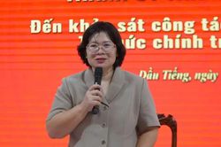 Thành ủy TPHCM khảo sát công tác Đảng tại Công ty Cao su Dầu Tiếng