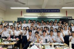 Một lớp học ở TPHCM có 46/47 học sinh đậu vào các trường Y top đầu