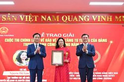 28 t&aacute;c phẩm đạt giải cuộc thi ch&iacute;nh luận ng&agrave;nh C&ocirc;ng Thương