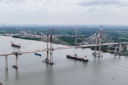 Cận cảnh cầu Phước Khánh tăng tốc về đích, thông xe tháng 9/2026