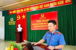 Tuyên truyền pháp luật cho người chấp hành án hình sự tại cộng đồng