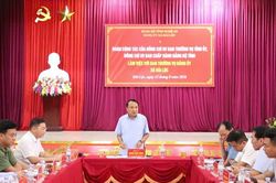 Phó Chủ tịch Thường trực HĐND tỉnh khảo sát, làm việc tại xã Hải Lộc