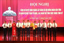 Tỉnh đầu tiên thành lập đồng thời hai Đảng bộ theo Quy định mới