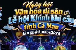 Cà Mau lần đầu tổ chức ngày hội văn hóa di sản và lễ hội Khinh khí cầu
