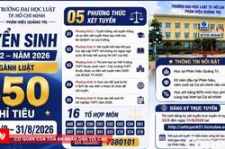 Trường Đại học Luật TP.HCM tuyển sinh đợt 2 đại học chính quy ngành Luật tại Phân hiệu Quảng Trị