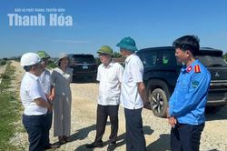 Ban Chỉ huy Phòng thủ dân sự tỉnh kiểm tra công tác phòng, chống thiên tai tại 5 xã