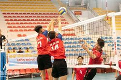 Khởi tranh môn bóng chuyền nam Đại hội Thể dục thể thao tỉnh An Giang