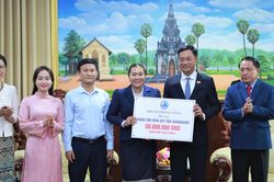 Vun đắp nghĩa tình ở Nam - Trung Lào