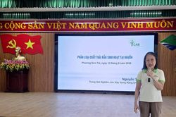 Phường Sơn Trà tập huấn phân loại chất thải rắn sinh hoạt tại nguồn