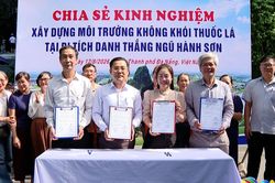 Đà Nẵng thúc đẩy xây dựng môi trường du lịch không khói thuốc