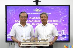 Trao đổi kinh nghiệm xây dựng hệ sinh thái đổi mới sáng tạo giữa Đà Nẵng và Ninh Bình