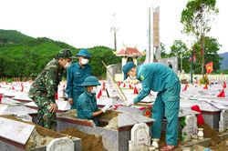 Quế Phước đẩy mạnh lấy mẫu ADN, xác minh thông tin hài cốt liệt sĩ