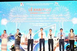 Khai mạc Hội chợ Quốc tế thương mại, du lịch v&agrave; đầu tư h&agrave;nh lang kinh tế Đ&ocirc;ng T&acirc;y - Đ&agrave; Nẵng 2026