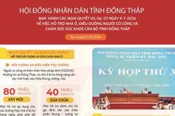 Ban hành các Nghị quyết 05, 06, 07 ngày 9-7-2026 về việc hỗ trợ nhà ở, điều dưỡng người có công và chăm sóc sức khỏe cán bộ tỉnh Đồng Tháp