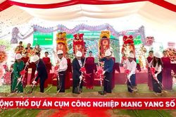 Khởi công Cụm công nghiệp Mang Yang số 2, vốn đầu tư 400 tỷ đồng
