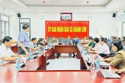 Xã Khánh Sơn triển khai công tác bầu cử trưởng thôn