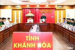 Ban Chỉ đạo Phòng thủ dân sự quốc gia kiểm tra công tác phòng, chống thiên tai, tìm kiếm cứu nạn tại Khánh Hòa