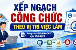 Công văn 8712 Bộ Nội vụ: Xếp ngạch công chức theo vị trí việc làm, không theo tiêu chuẩn ngạch