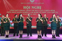 Cựu chiến binh vui khoẻ