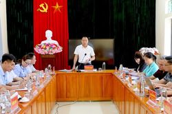 Phó Chủ tịch Thường trực HĐND tỉnh Vũ Quỳnh Khánh giám sát việc bồi thường, tái định cư và quản lý tài sản công tại xã Quy Mông